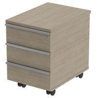 Caisson Mobile 3 tiroirs 43 x 60 ht 59 cm Chêne Gris - Image principale