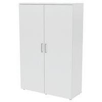 Armoire Portes Battantes 120 x 45 ht 180 cm Blanc - Image principale