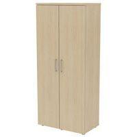Armoire bois haute portes battantes largeur 80 cm - Image principale