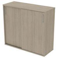 Armoire mi haute portes coulissantes largeur 120 cm - Image principale