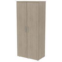 Armoire bois haute portes battantes largeur 80 cm - Image 2