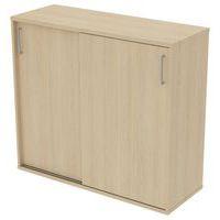 Armoire mi haute portes coulissantes largeur 120 cm - Image 2
