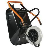 Brouette AKTIV ERGO-COMPACT peinte à roue increvable - Image 2