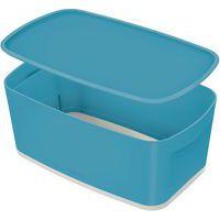 4 Boite de rangement petit format MyBox avec couvercle Cosy bleu Leitz - Image principale