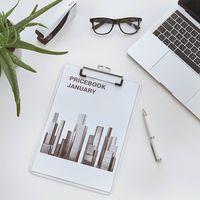 Lot de 10 Porte-bloc A4 Wow - blanc - Leitz - Image 3