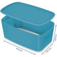 4 Boite de rangement petit format MyBox avec couvercle Cosy bleu Leitz - Image 3