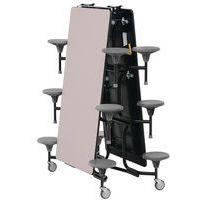 Table mobile Solution  junior rectangulaire 12 sieges - L245 T3 taupe/gris - Image principale