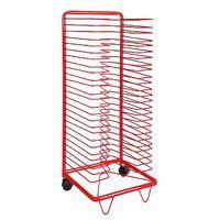 Sèche dessins 25 cases sur roulettes - Image principale