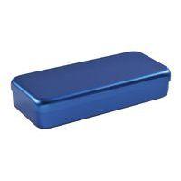 Boite aluminium 17 x 7 x 3 cm bleu - Image principale
