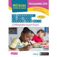 Je mémorise et je sais écrire des mots CE2-CM1 édit.2020 - Image principale