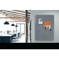 Tableau d'affichage en feutre - 1200x1200 mm - gris - Nobo - Image 2