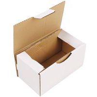 Lot de 50 Boîte d'expédition kraft 200x100x100 mm - Image 5