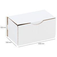 Lot de 50 Boîte d'expédition kraft 200x100x100 mm - Image 2