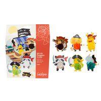 Kit 6 pompons à fabriquer ''petits pirates'' - Image principale