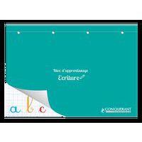 Bloc d'apprentissage de l'écriture 21x29.7 cm perforé 160 pages 90g réglure double ligne 3mm - Image principale