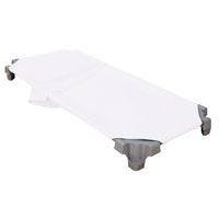 Drap sac de couchage blanc pour couchette maternelle - Image principale