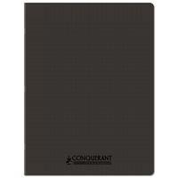 Cahier polypro 90g 48p seyes 24x32 cm noir - Image principale