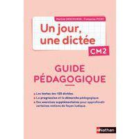 Un jour, une dictée Guide pédagogique + 1 cahier - Image principale