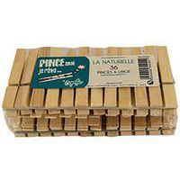 Lot de 288 Pince à linge en bois x36 la naturelle COPEFA - Image principale