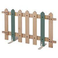 Barrière 7 lattes support montant coloris kaki - Image principale