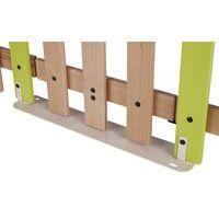 Portillon 7 lattes support montant coloris corail - Image 3