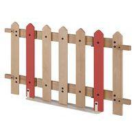 Portillon 7 lattes support montant coloris corail - Image 5