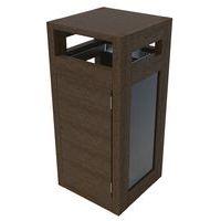 Poubelle Canopée vigipirate 130 L porte sac Espace Urbain - Image 5