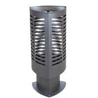 Poubelle Scuderia 50 L - gris martelé - Image principale