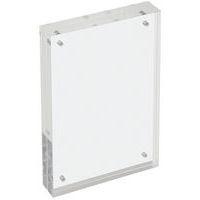 Cadre photo ou affichette magnétique transparent A6- Manutan - Image principale