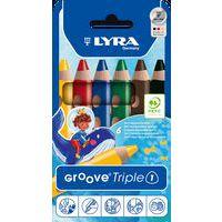 Etui 6 crayons Groove TRIPLEONE - Image principale