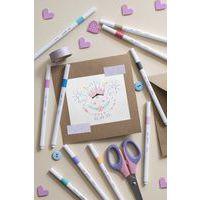 Pochette 10 feutres d'écriture EMOTT couleurs pastel - Image 2