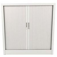 Armoire basse à rideaux en kit - Largeur 100 cm - Manutan Expert - Image 2