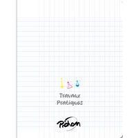 Cahier travaux pratiques 17x22cm 64 pages seyes + uni 70/90g - Image principale