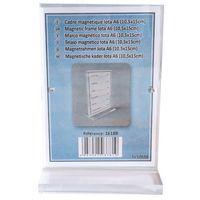 Cadre photo ou affichette magnétique en forme T A6 - Manutan - Image 4