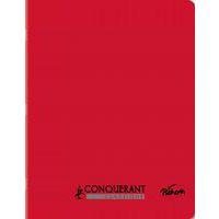 Cahier polypropylène 90g 96 pages seyes 17x22 cm  - rouge - Image principale