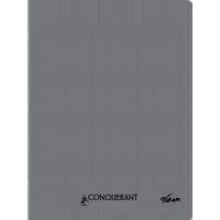 Cahier polypropylène 90g 96 pages seyes 24x32 cm - gris - Image principale