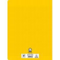 Cahier polypropylène 96 pages 90g seyes 24x32 cm  - jaune - Image 2