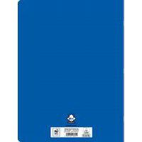 Cahier polypropylène 96 pages 90g seyes 24x32 cm  - bleu - Image 2