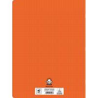 Cahier polypropylène 90g 96 pages seyes 24x32 cm - orange - Image 2