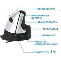 Souris verticale filaire HE Mouse, taille M , droitier - R-Go - Image 4