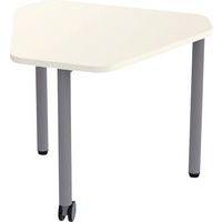 Table mobile Géométra trapèze 45° 65,5x61 cm - Manutan Expert - Image principale