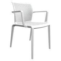 Lot de 4 fauteuils Docker blanc - Image principale