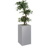 Bac haut métal O'CARRE Gris sur roulettes Bonzaî Haut - Image principale