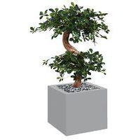 Bac bas métal O'CARRE Gris sur patins Bonzaî - Image principale