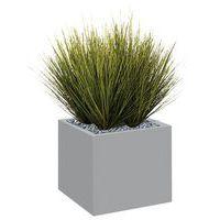 Bac bas métal O'CARRE Gris sur roulettes Graminées - Image principale