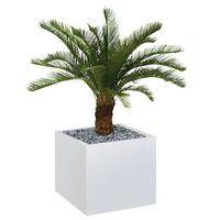 Bac bas métal O'CARRE sur patins Palmier - Image 2