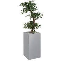 Bac haut métal O'CARRE sur roulettes Bonzaî haut - Image 3