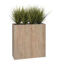 Jardinière bois BOSCO mobile Graminées - Image 2