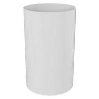 Corbeille à papier Métal 40 L Ø 32 cm Blanc - Image principale