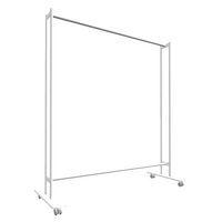 Vestiaire porte cintres mobile Hang Blanc - Image principale